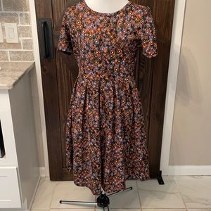 Great Condition LulaRoe Amelia Size L Dress